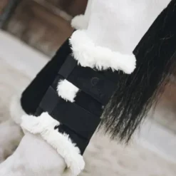 Guêtres de dressage Turnout Boots Air - Kentucky - Cuir nubuck artificiel