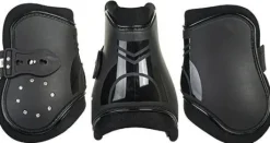 Guêtres et boulets Diamonds Noir - HKM