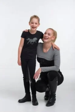 Haut d'équitation CRYSTAL FOAL - Cavalliera - Manches courtes