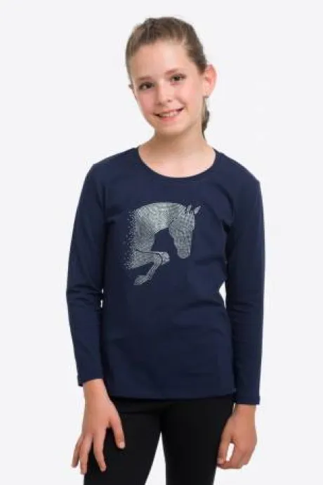 Haut d'équitation Jumping Star Kids - Cavalliera - Manches lounges