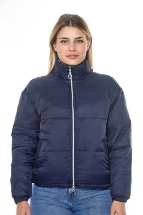 Janari Veste Puffer - Navy/Silver