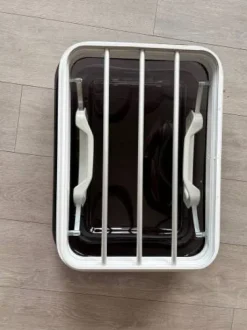 Lanterneau avec grille pour van et camion chevaux - 350 x 500 mm