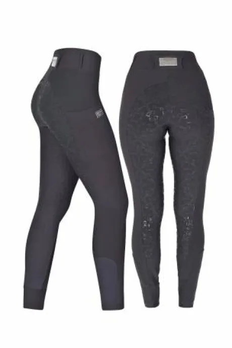 Legging d'équitation Gris Anthracite - Equito