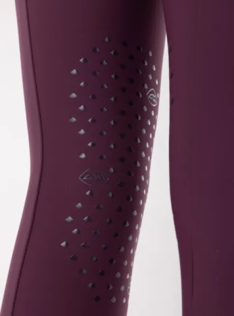 Legging hiver taille haute Knee grip - Equiline - Doublé micropolaire