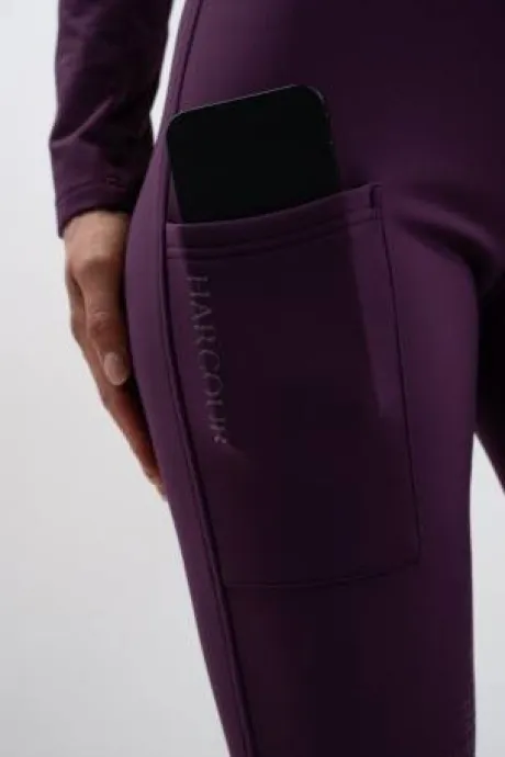 Legging polaire Lili - Harcour - Intérieur doux, grip silicone