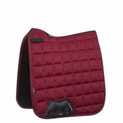 LEMIEUX Tapis de Dressage Carbon Mesh Air Carré Mulberry