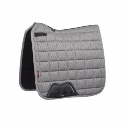 LEMIEUX Tapis de Dressage Carbon Mesh Air Carré Gris