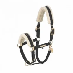 Licol doublé mouton FAUX LEATHER DOUBLE PIN FF Heritage 2024 - Eskadron