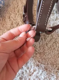 Licol en cuir Norton et longe equitheme