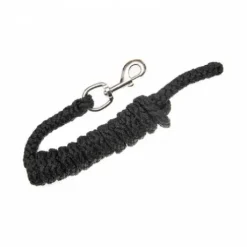 Longe avec mousqueton argenté Mattes