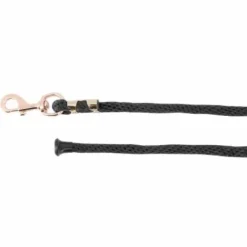 Longe d'attache EQUITHÈME - Polypropylène - métal Or rose