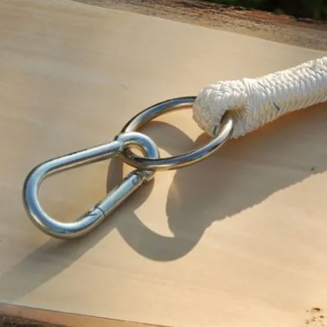 Longe De Travail 7m Mousqueton Pompier Brockamp