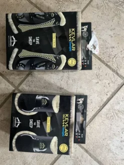 Lot guêtre et protège boulet Veredus kevlar gel vento