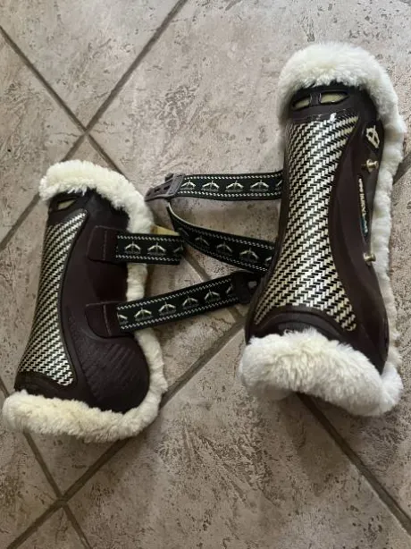 Lot guêtre et protège boulet Veredus kevlar gel vento