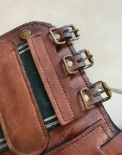 Lot protections cheval Guêtres Forestier + Protège-boul