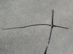 Martingale Bruno Delgrange, taille cheval, noire, neuve