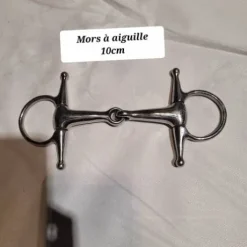 Mors à aiguille simple brisure 10cm
