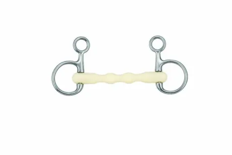 Mors baucher droit mullen 105 mm - Happy Mouth - Acier inoxydable