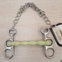 Mors d'attelage coup de poing à branches mobiles - rési