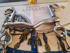 Mors de bride à pompe 115 mm type Saumur