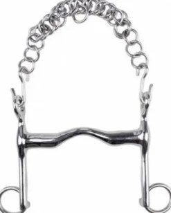 Mors de bride en inox - HKM - acier inoxydable