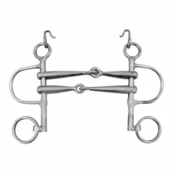 Mors pelham double embouchure