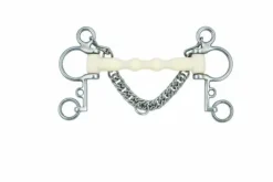 Mors pelham droit mullen Happy Mouth - acier inoxydable