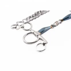 Mors Pelham petites branches double brisure blue steel - Jump'in