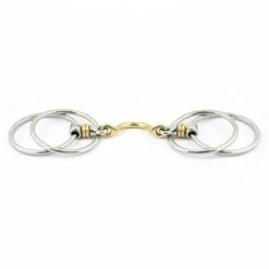 Mors quatre anneaux à rouleaux avec passage de langue - Jump'in