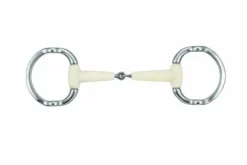 Mors releveur simple brisure - Happy Mouth - Inox et résine