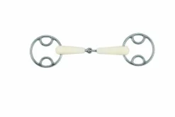 Mors simple brisure Happy Mouth - acier inoxydable et résine