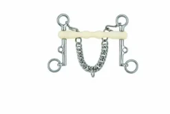 Mors weymouth droit Mullen - Happy Mouth - acier inoxydable