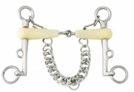 Mors weymouth simple brisure - Happy Mouth - résine