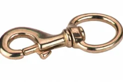 Mousqueton à pompe en laiton massif