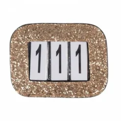 Numéros de concours strass par 3 - Horka - Paillettes