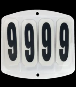 Numéros de départ par 4 velcro Waldhausen