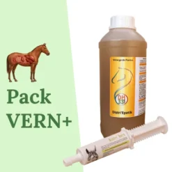 Pack Vern+ - Gestion des vers & Drainage foie/reins - DistriHorse33