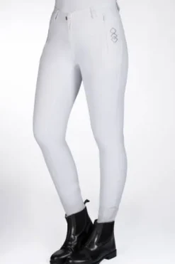 Pantalon Alexis blanc rosegold Hkm