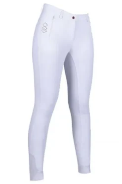 Pantalon Alexis blanc rosegold Hkm