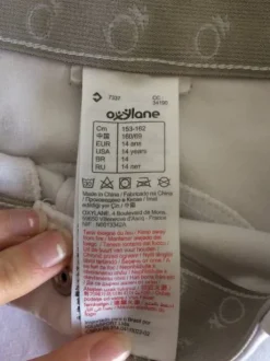 Pantalon blanc de concours