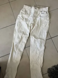 Pantalon blanc fouganza