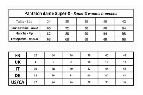 Pantalon d'équitation dame - Super X - Jump'in