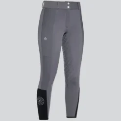Pantalon d'équitation Dressage Full Grip Anthracite - CAVALLERIA TOSCANA