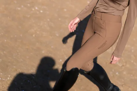 Pantalon d'équitation Jump Elite Champagne - Equestrian Stockholm