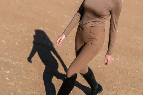 Pantalon d'équitation Jump Elite Champagne - Equestrian Stockholm