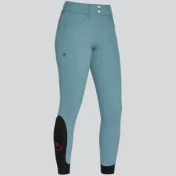 Pantalon d'équitation Knee Grip Peacock taille haute - CAVALLERIA TOSCANA