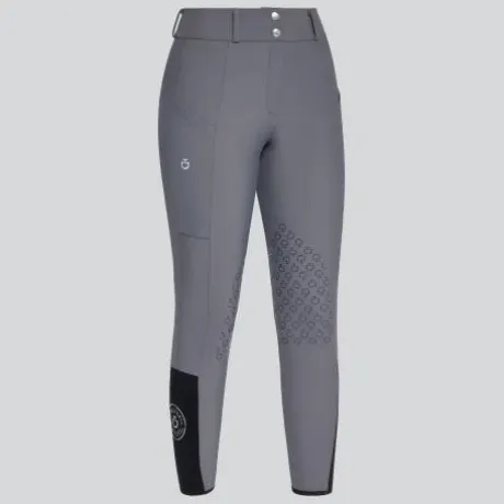 Pantalon d'équitation knee grip Anthracite - CAVALLERIA TOSCANA