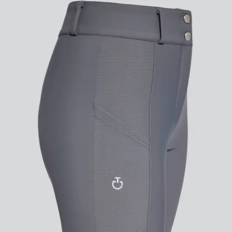 Pantalon d'équitation knee grip Anthracite - CAVALLERIA TOSCANA