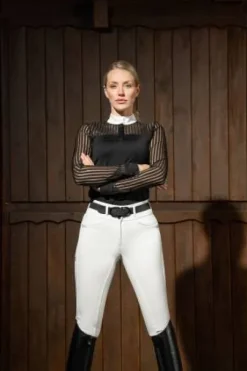 Pantalon d'équitation Laure FFL Full Grip taille haute - Pikeur