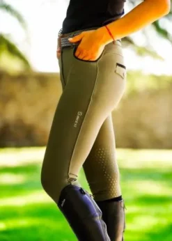 Pantalon Fizz hiver kaki - JL Jump - Tissu stretch